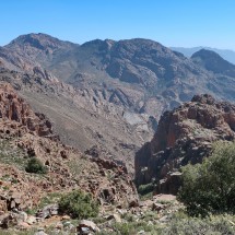 Lonely and pristine ascent to the summit of Jebel L'Kest